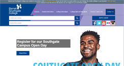 Desktop Screenshot of barnetsouthgate.ac.uk